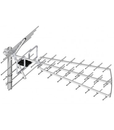 Antena Telewizyjna Dipol 44 21 48 Tri Digit DVB T T2 UHF