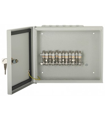 Zespół przelotowy 12 zabezpieczeń przeciwprzepięciowych ZPZ-12 Signal do instalacji multiswitchowych