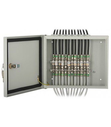 Zespół przelotowy 12 zabezpieczeń przeciwprzepięciowych ZPZ-12 Signal do instalacji multiswitchowych