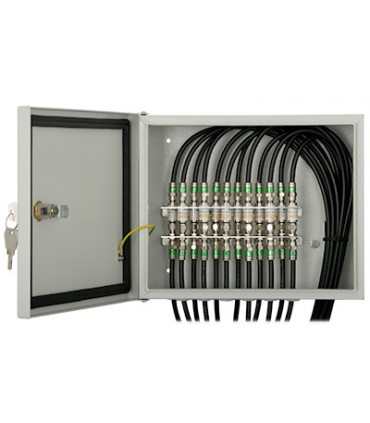 Zespół masztowy 12 zabezpieczeń przeciwprzepięciowych ZMZ-12 Signal do instalacji multiswitchowych