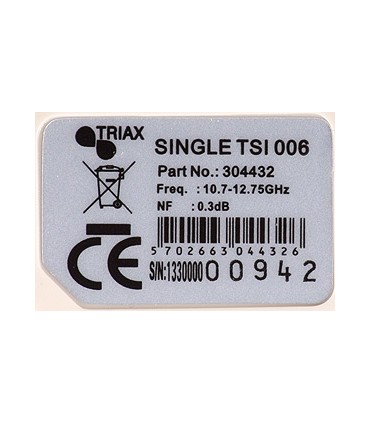 Konwerter satelitarny SINGLE TRIAX TSI 100 Gold LNB
