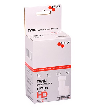 Konwerter satelitarny TWIN TRIAX 200 Gold LNB