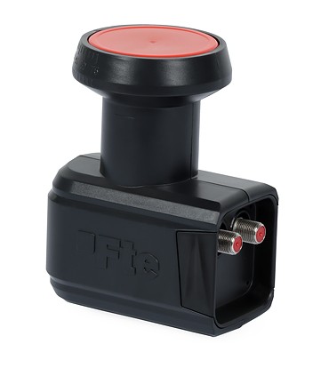 Konwerter satelitarny TWIN Fte Excellento Black 0,1 dB