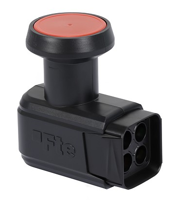 Konwerter satelitarny QUATRO Fte Excellento Black 0,1 dB
