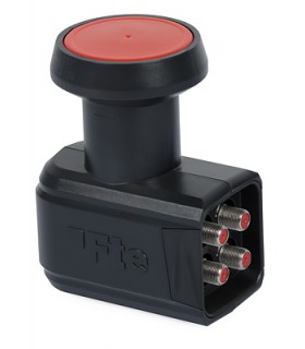 Konwerter satelitarny QUAD Fte eXcellento Red 0,1 dB