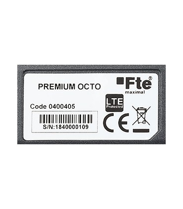 Konwerter satelitarny Octo FTE Excellento Black 0,1 dB