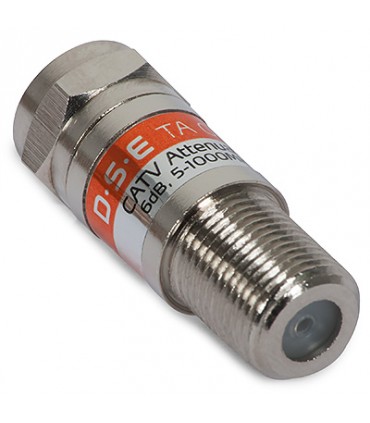 Tłumik stały 6dB DSE TA01-06 5-1000 MHz