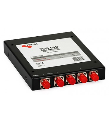 Splitter optyczny TOS 04D 4-wyjściowy, gniazda FC/PC
