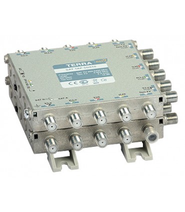 Odgałęźnik TV/SAT SD-910 klasa A, 9-we, 18-wy Terra 10 dB