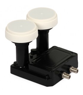 Konwerter satelitarny TWIN MONOBLOCK INVERTO BLACK PRO 0,2 dB