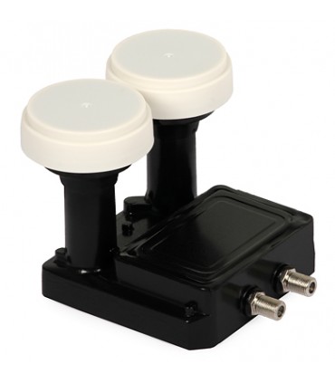Konwerter satelitarny TWIN MONOBLOCK INVERTO BLACK PRO 0,2 dB