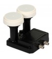 Konwerter satelitarny TWIN MONOBLOCK INVERTO BLACK PRO 0,2 dB