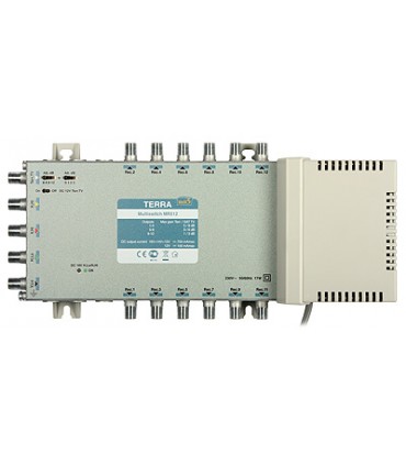 Multiswitch MR-512 Terra klasa A, 5-wejściowy 12-wyjściowy z aktywną naziemną
