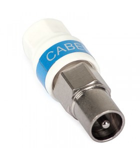 Wtyk IEC Cabelcon na przewód RG-6/Triset-113 "Self-Install"