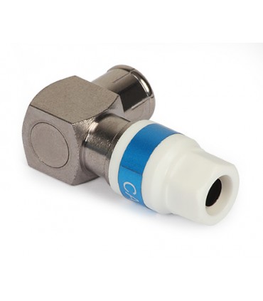 Gniazdo kątowe IEC Cabelcon na przewód RG-6/Triset-113 "Self-Install"