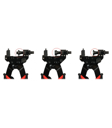 Zaciskacz uniwersalny MASTER do złączy kątowych oraz prostych BNC, F, IEC, RCA