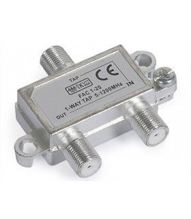 Odgałęźnik TV 1-krotny FAC-1-20dB (5-1000MHz)