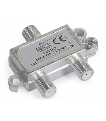 Odgałęźnik TV 1-krotny FAC-1-20dB (5-1000MHz)
