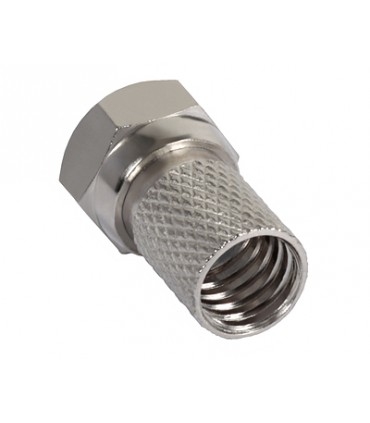 Złącze F nakręcane 7,2 mm z uszczelką [100 sztuk]