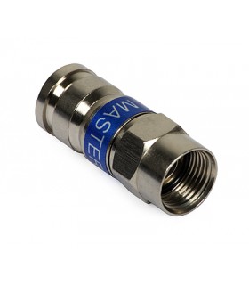 Złącze kompresyjne F 6 MASTER na przewód RG-6