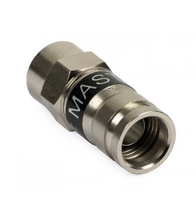Złącze kompresyjne F MASTER na przewód RG-6 Tri-Shield, TRISET PLUS