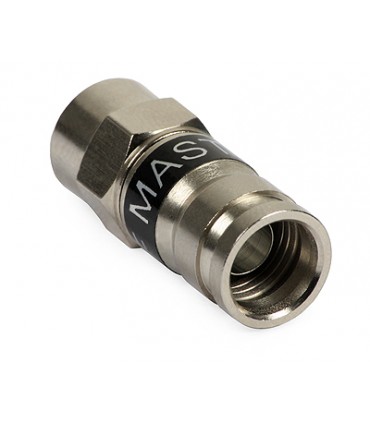 Złącze kompresyjne F MASTER na przewód RG-6 Tri-Shield, TRISET PLUS