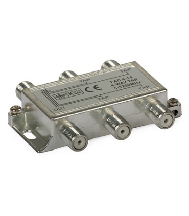 Odgałęźnik TV 4-krotny FAC-4-14 dB (5-1000 MHz)