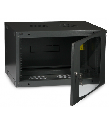 Szafa RACK 19" 6U 450mm dwusekcyjna wisząca