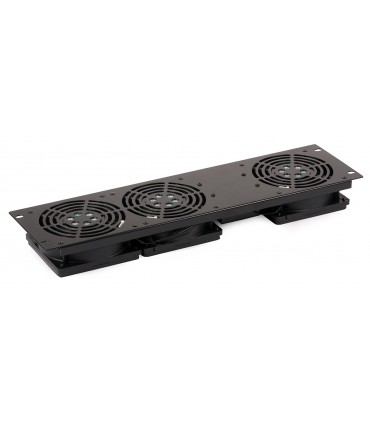 Panel wentylatorów do Szaf RACK (3 wiatraki) - montaż do szyn