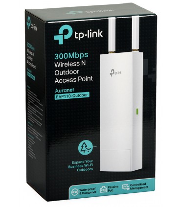 Zewnętrzny bezprzewodowy punkt dostępowy EAP110-Outdoor TP-Link 802.11n/300 Mb/s PoE