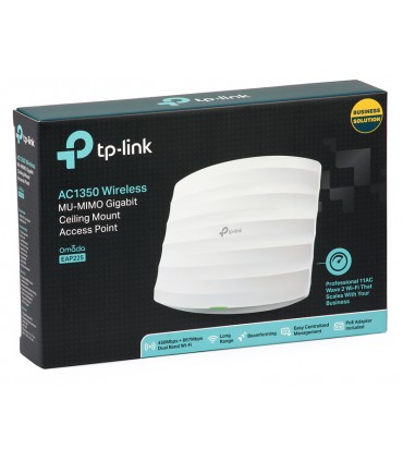 Bezprzewodowy punkt dostępowy EAP225, AC1350, 2,4 GHz, 5 GHz, PoE 802.3af