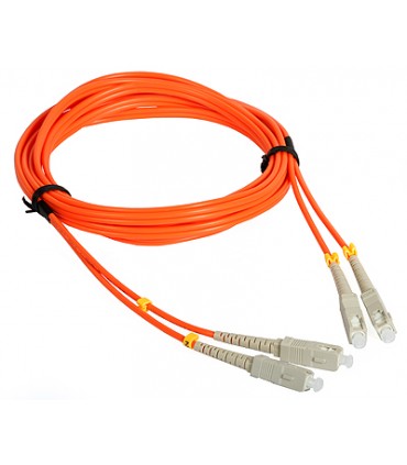 Patchcord wielomodowy PC-019D 2xSC/UPC-2xSC/UPC, duplex OM2 3m