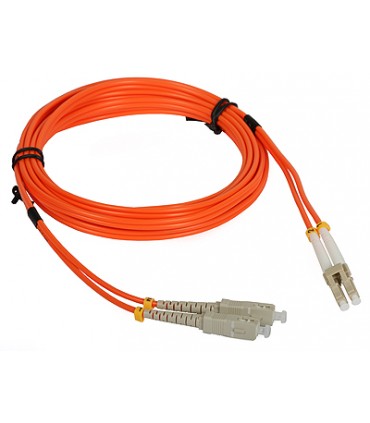 Patchcord wielomodowy ULTIMODE PC-015D 2xSC/UPC-2xLC/UPC, duplex, OM2 1,5 m