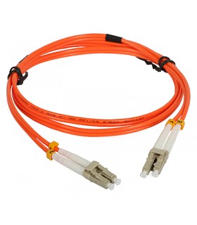 Patchcord wielomodowy PC-017D 2xLC/UPC-2xLC/UPC, duplex OM2 1m