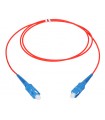 Patchcord jednomodowy PC-511S1 SC-SC, simplex, G.657A1 2mm 1m czerwony