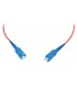 Patchcord jednomodowy PC-511S1 SC-SC, simplex, G.657A1 2mm 1m czerwony