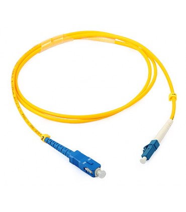 Patchcord jednomodowy ULTIMODE PC-515S SC-LC, simplex G652D 1m