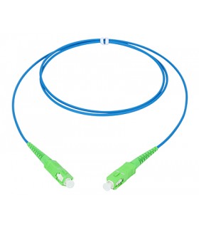 Patchcord jednomodowy PC-522S1 SC/APC-SC/APC, simplex, G.657A1 2mm 1m niebieski