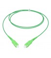 Patchcord jednomodowy PC-522S1 SC/APC-SC/APC, simplex, G.657A1 2mm 1m zielony