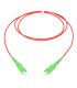 Patchcord jednomodowy PC-522S1 SC/APC-SC/APC, simplex, G.657A1 2mm 1m czerwony