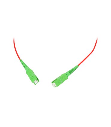 Patchcord jednomodowy PC-522S1 SC/APC-SC/APC, simplex, G.657A1 2mm 1m czerwony