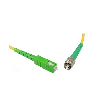 Patchcord jednomodowy ULTIMODE PC-523 SC/APC-FC/APC, simplex G.652D 1m