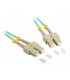 Patchcord wielomodowy ULTIMODE PC-311D 2xSC-2xSC, duplex OM3 1,5m