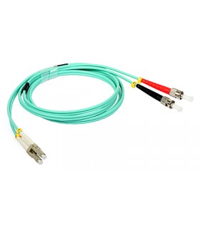 Patchcord wielomodowy ULTIMODE PC-357D 2xLC-2xST, duplex OM3 1,5m