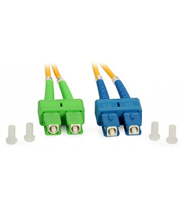 Patchcord jednomodowy ULTIMODE PC-512D 2xSC/APC-2xSC/UPC, duplex G.652D 1m