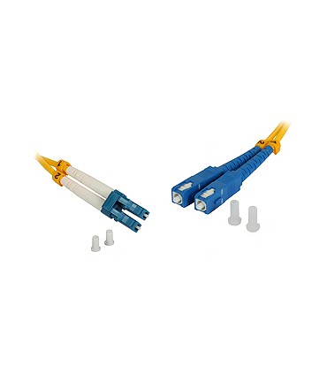 Patchcord jednomodowy PC-515D 2xSC-2xLC, duplex G.652D 3m