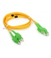 Patchcord jednomodowy ULTIMODE PC-522D 2xSC/APC-2xSC/APC, duplex, G.652D, 1 m