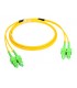 Patchcord jednomodowy ULTIMODE PC-522D2 2xSC/APC-2xSC/APC, duplex, G.657.A2, 1,5 m