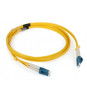 Patchcord jednomodowy ULTIMODE PC-555D 2xLC-2xLC, duplex G.652D 1,5m