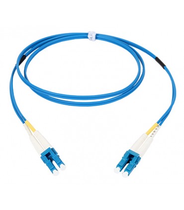 Patchcord jednomodowy PC-555D1 LC-LC, duplex, G.657A1 2mm 1m niebieski